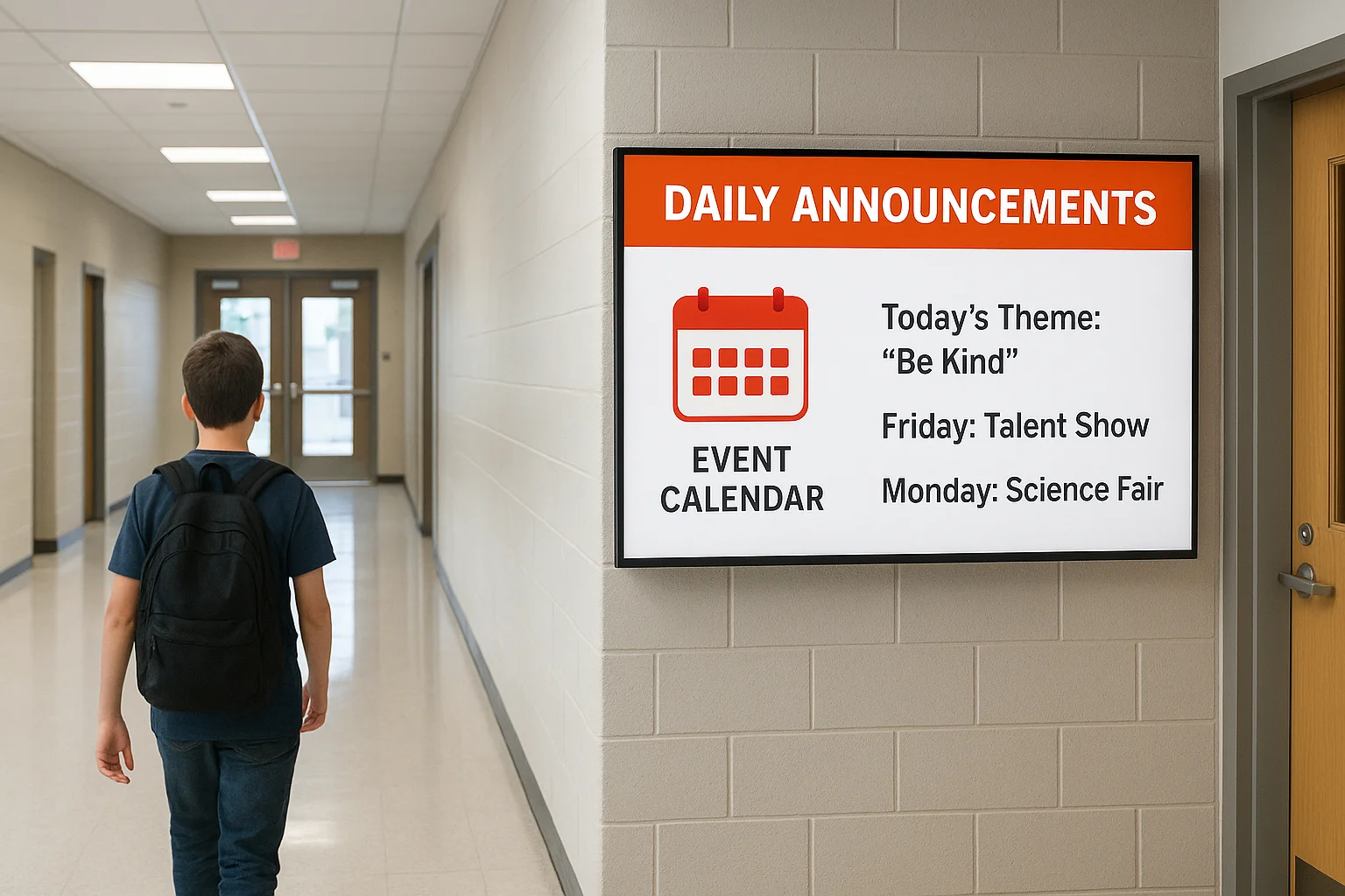 Strategic screen locations